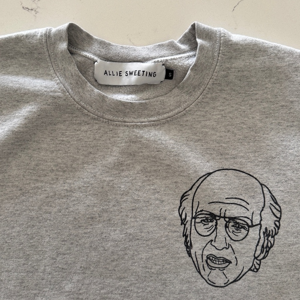 Larry David Sweatshirt Size S